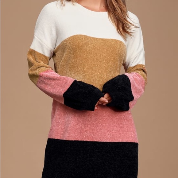 LULUS SWEATER DRESS - Picture 2 of 3